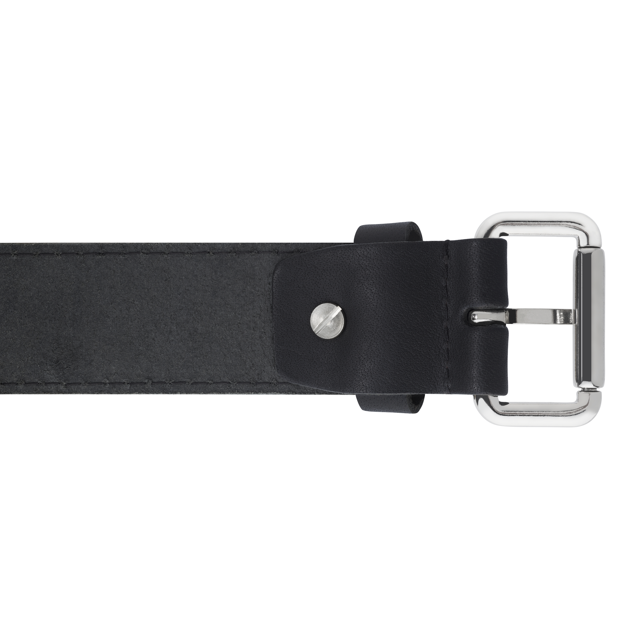 Ceinture FELCO 940 en cuir noir véritable 